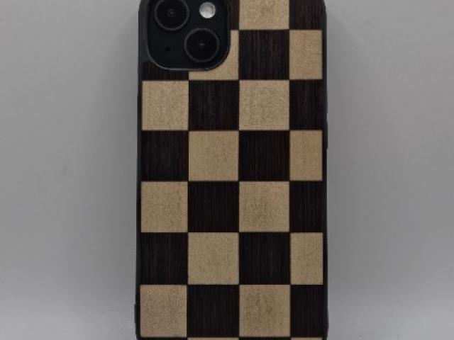 Coque en bois UNIK : Collection Marqueterie